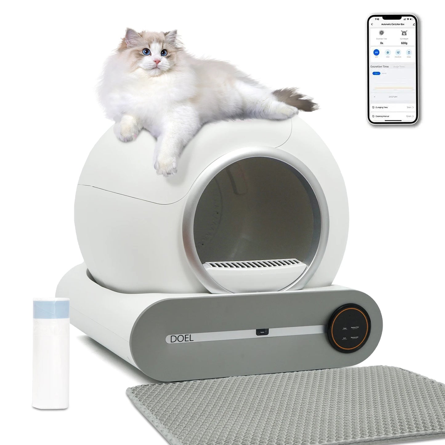 AutoClean Cat Litter Box Pro Plus