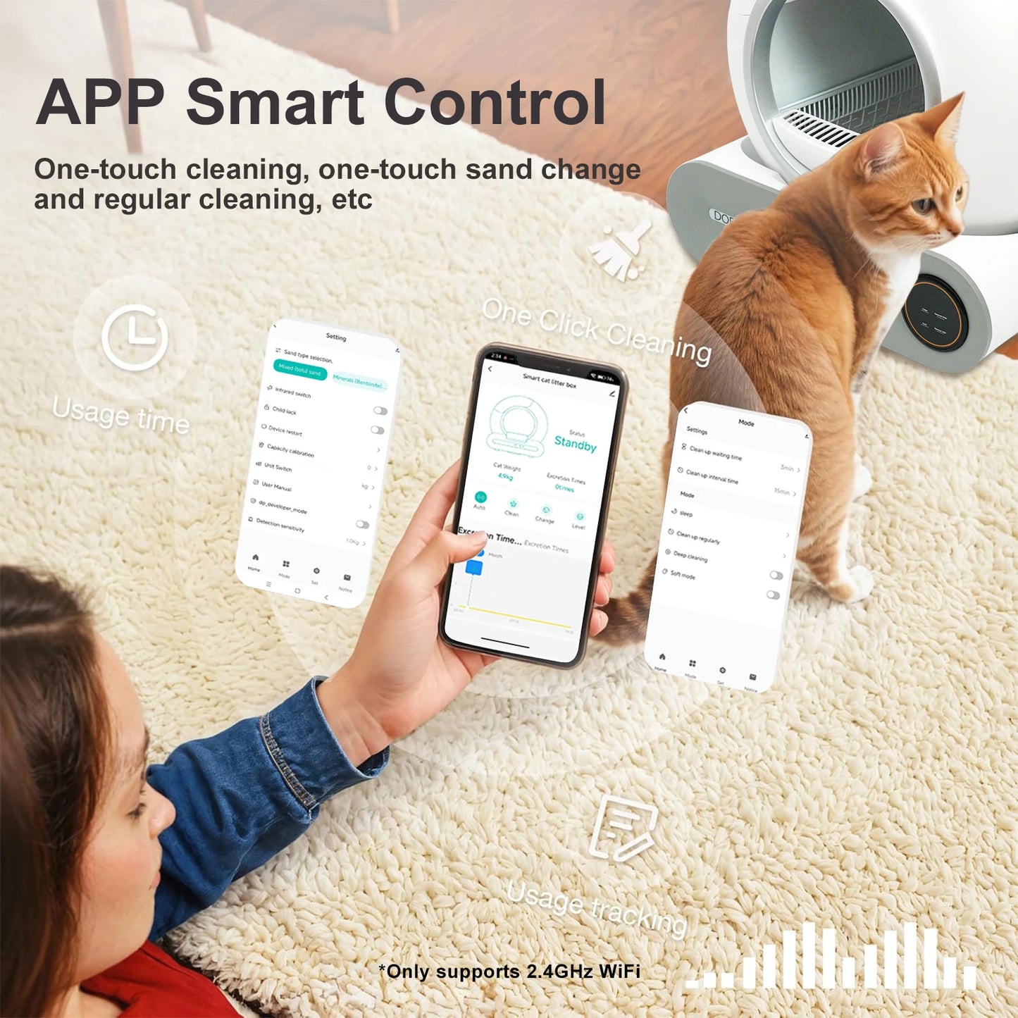 AutoClean Cat Litter Box Pro Plus