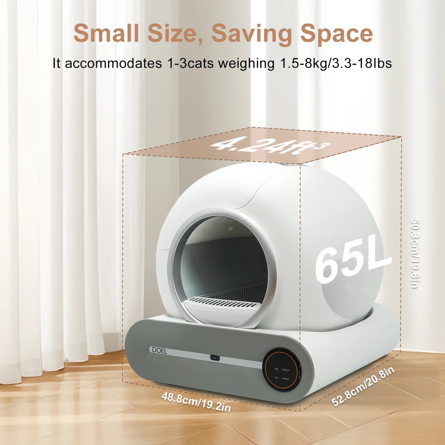 AutoClean Cat Litter Box Pro Plus
